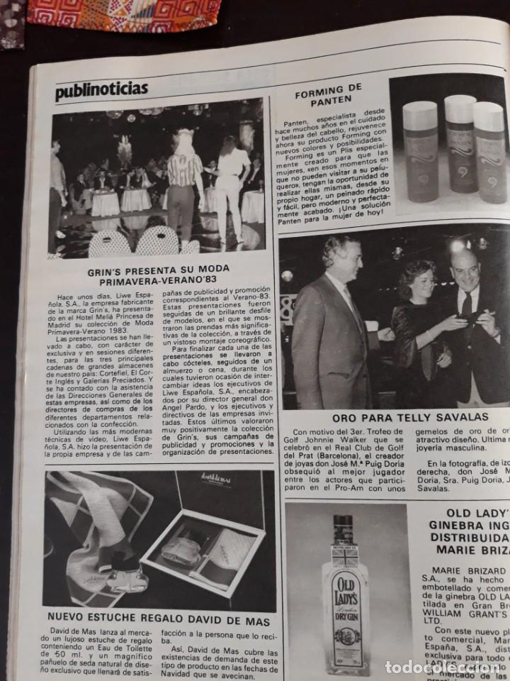 Sammeln von Zeitschriften und Zeitungen: OLD LADYS DRY GIN GRINS TELLY SAVALS PUIG