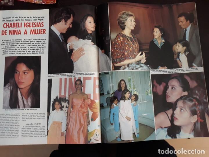 Coleccionismo de Revistas y Peri&oacute;dicos: CHABELI IGLESIAS ISABEL PREYSLER JULIO IGLESIAS