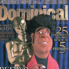 Coleccionismo de Revistas y Periódicos: EL DOMINICAL PEDRO ALMODOVAR 10 PAGINAS 15 FOTOS (FOTOS ALBUM PRIVADO) VER SUMARIO MARZO 2000. Lote 151548134