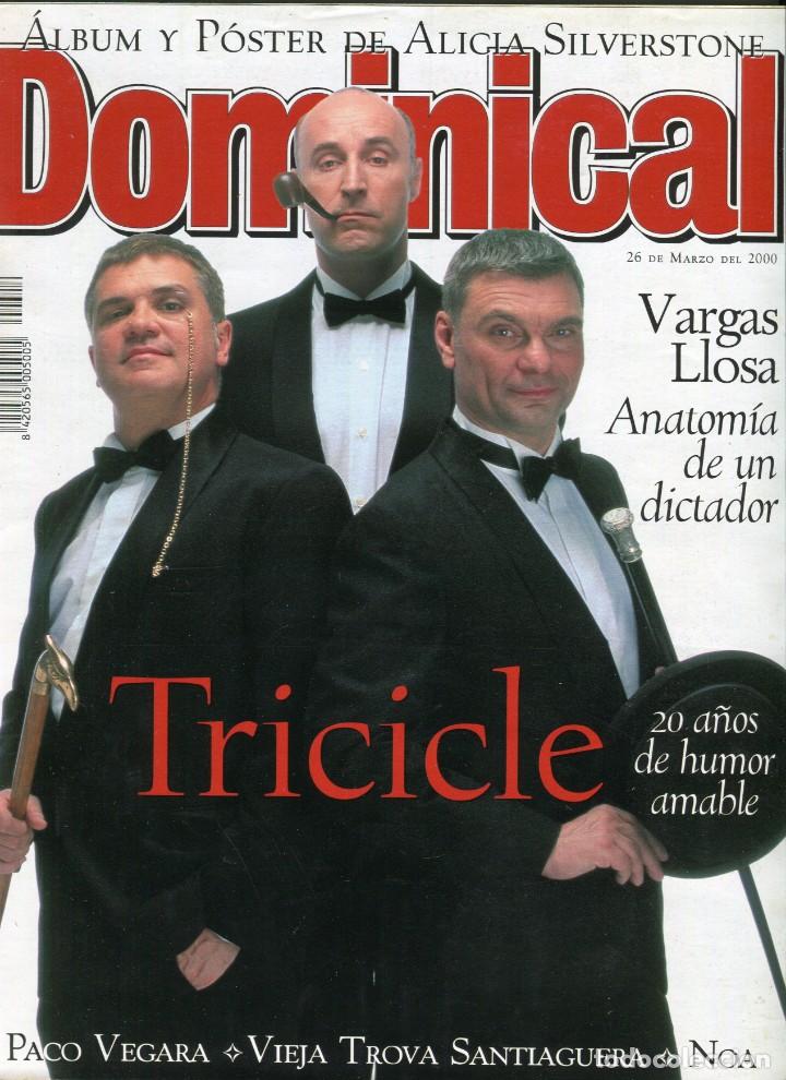 Coleccionismo de revistas y peri&oacute;dicos: EL DOMINICAL TRICICLE 20 A&Ntilde;OS - POSTER ALICIA SILVERSTONE VER SUMARIO MARZO 2000