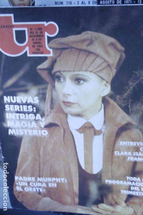 Coleccionismo de revistas y peri&oacute;dicos: TELE RADIO TELERADIO 1409 MARIA JOSE CANTUDO CLARA ISABEL FRANCIA ESTEBAN SANCHEZ OCA&Ntilde;A LOLA FLORES