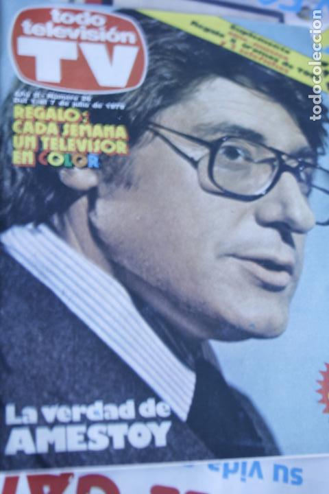 Coleccionismo de revistas y peri&oacute;dicos: TODO TELEVISION N&ordm; 26 ALFREDO AMESTOY  LA CLAVE  CAMILO SESTO 1979