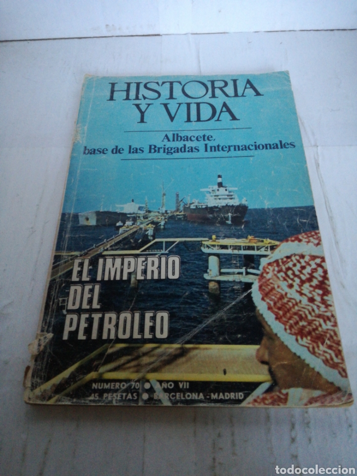 Coleccionismo de revistas y peri&oacute;dicos: Historia y vida n&uacute;mero 70 a&ntilde;o 7 Albacete base de las brigadas Internacionales