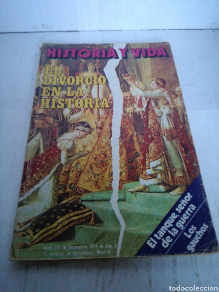 Coleccionismo de revistas y peri&oacute;dicos: Revista historia y vida n&uacute;mero 117 diciembre de 1977 a&ntilde;o 10
