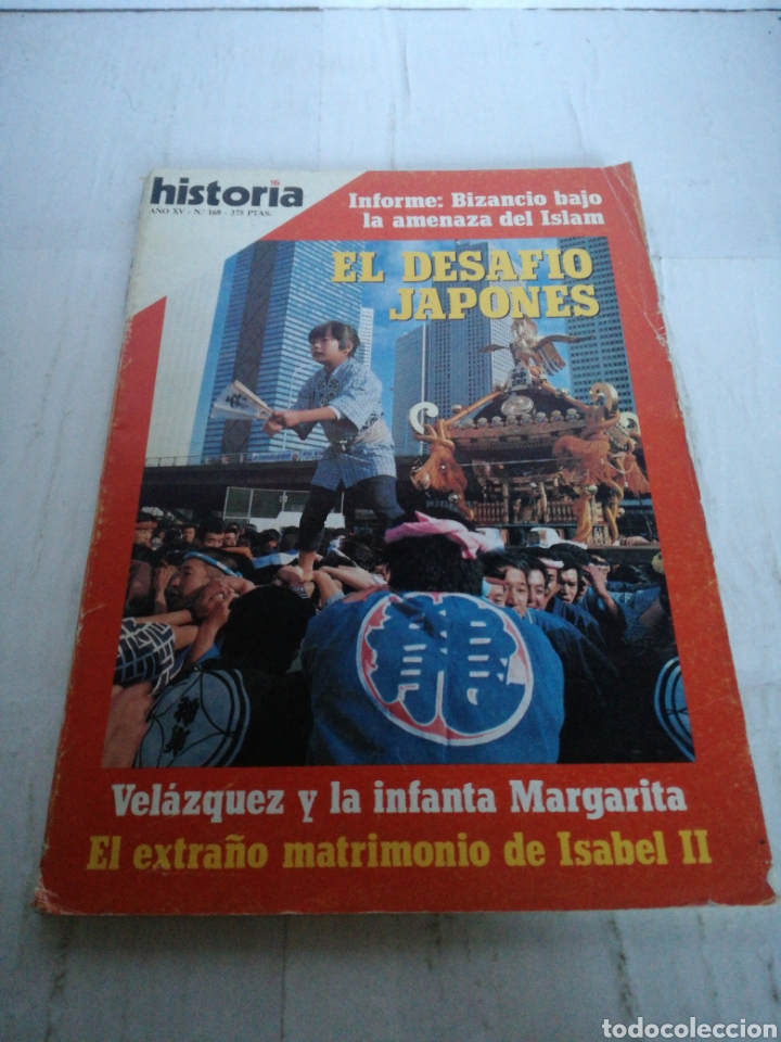 Coleccionismo de revistas y peri&oacute;dicos: Revista historia 16 a&ntilde;o 15 n&uacute;mero 168