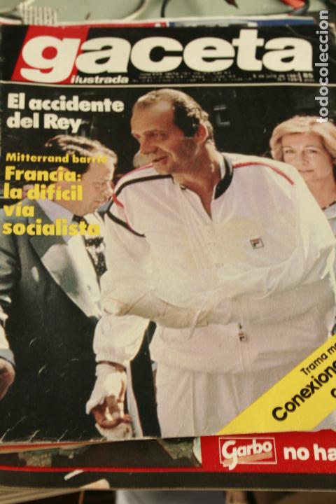Coleccionismo de Revistas y Peri&oacute;dicos: REYES DE ESPA&Ntilde;A BAR&Ccedil;A FC BARCELONA  ROCIO DURCAL 1981