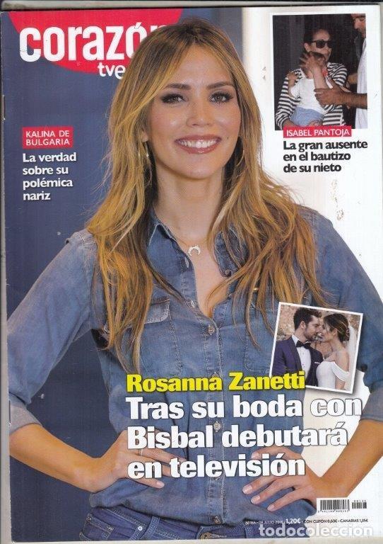 Coleccionismo de Revistas y Peri&oacute;dicos: REVISTA CORAZON TVE N&ordm; 166. KALINA DE BULGARIA. ROSANNA ZANETTI. ISABEL PANTOJA.
