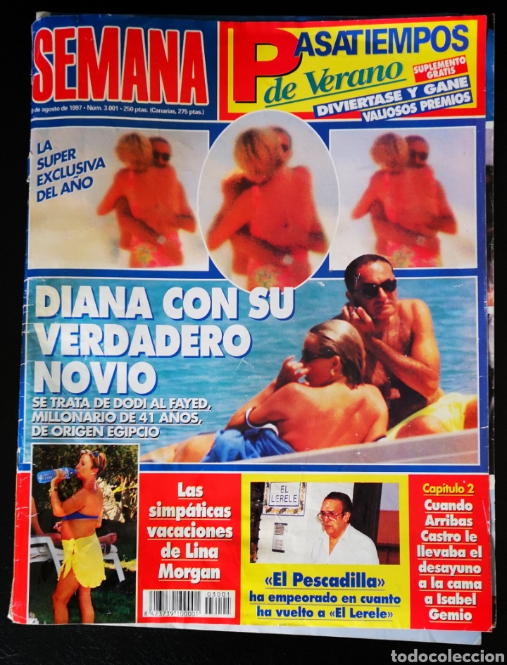 Coleccionismo de Revistas y Peri&oacute;dicos: SEMANA, revista agosto 1997