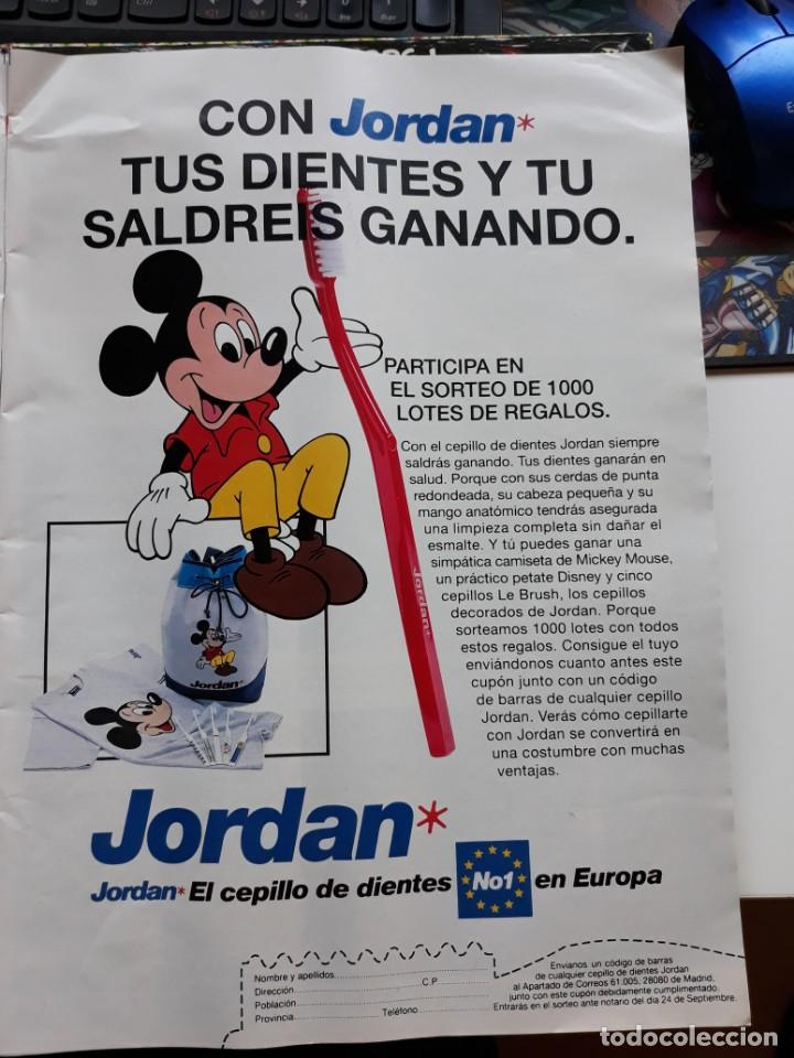 Coleccionismo de revistas y peri&oacute;dicos: ANUNCIO DENTIFRICO JORDAN WALT DISNEY MICKEY MOUSE