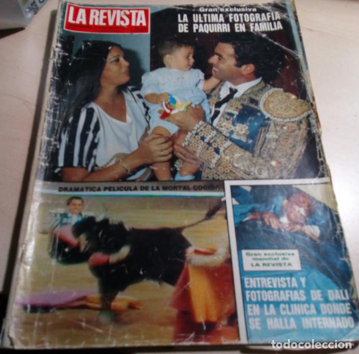 Coleccionismo de Revistas y Peri&oacute;dicos: PAQUIRRI.LA PANTOJA.FELIPE GONZALEZ.JULIO IGLESIAS.ALBA.CANNON.SE&Ntilde;ORA MEIRAS.LA REVISTA N&ordm;1.1984