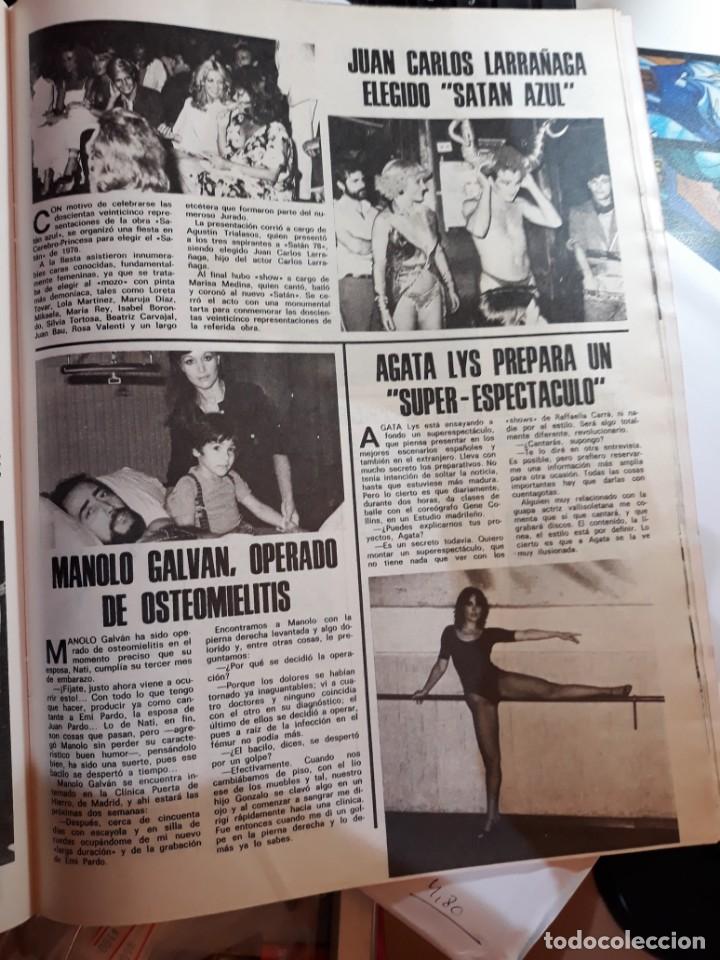 Coleccionismo de revistas y peri&oacute;dicos: JUAN CARLOS LARRA&Ntilde;AGA AGATA LYS MANOLO GALVAN