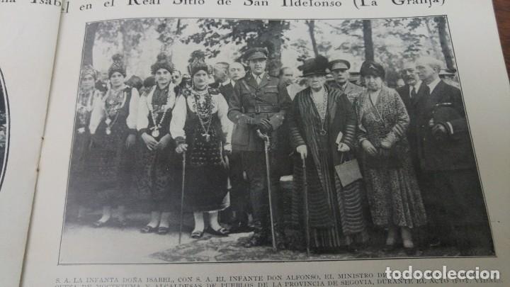 Colecionismo de Revistas e Jornais: ALCALDESAS DE SEGOVIA TRAJE TIPICO LA GRANJA MONASTERIO PORTELLA LA QUART JACA FERROCARRIL CANFRANC