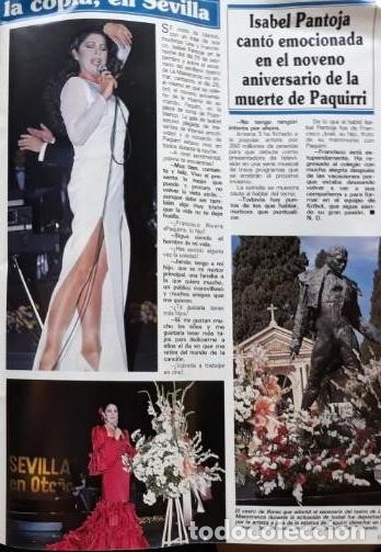 Coleccionismo de Revistas y Peri&oacute;dicos: ISABEL PANTOJA paquirri