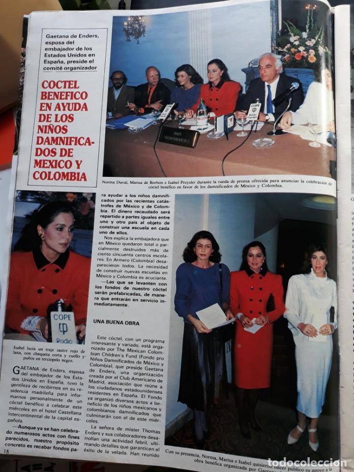 Coleccionismo de Revistas y Peri&oacute;dicos: ISABEL PREYSLER MARISA DE BORBON NORMA DUVAL
