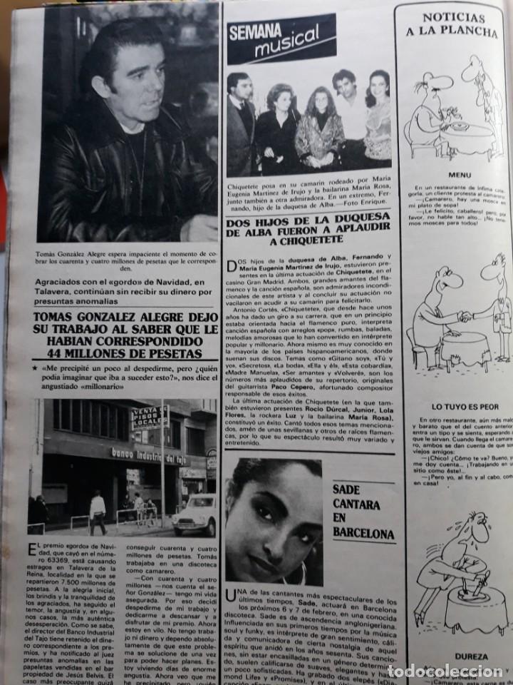 Coleccionismo de Revistas y Peri&oacute;dicos: SADE CHIQUETETE MARIA ROSA EUGENIA MARTINEZ DE IRUJO