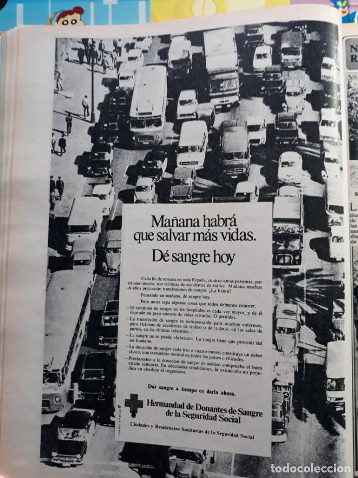 Collection Magazines and Newspapers: ANUNCIO HERMANDAD DE DONANTES DE SANGRE DE LA SEGURIDAD SOCIAL