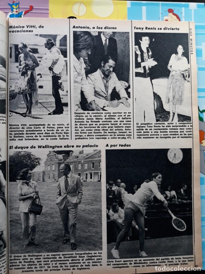 Sammeln von Zeitschriften und Zeitungen: TONY RENIS ANTONIO EL BAILARIN MONICA VITTI