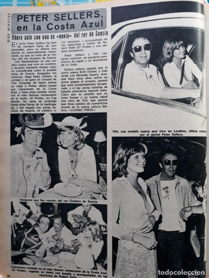 Sammeln von Zeitschriften und Zeitungen: 38 PETER SELLERS TITTI