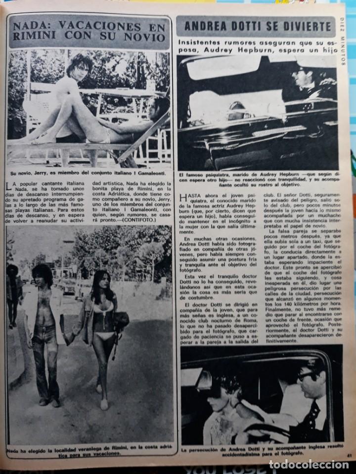 Sammeln von Zeitschriften und Zeitungen: ANDREA DOTTI CANTANTE NADA