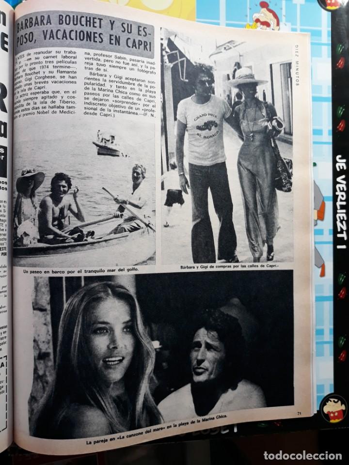 Sammeln von Zeitschriften und Zeitungen: BARBARA BOUCHET