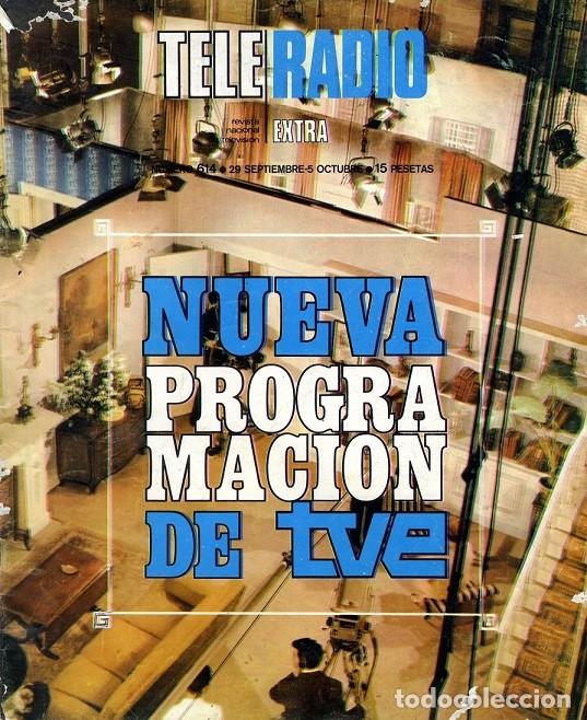 Collezionismo di Riviste e Giornali: Teleradio. Revista Tele Radio n. 614. 29/09/1969.