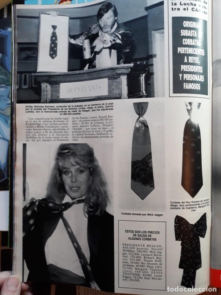Coleccionismo de Revistas y Peri&oacute;dicos: JOANNA LUNLEY LA CORBATA DE RONALD REAGAN MICK JAGGER