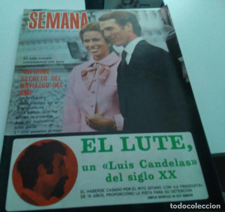 Coleccionismo de Revistas y Peri&oacute;dicos: MAJA INTERNACIONAL 1973.EL LUTE.FRANCO DESFILE XXXIV.ALAIN DELON.YERBABUENA.ROCIO JURADO.SEMANA 1239