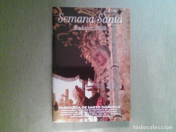 Coleccionismo de Revistas y Peri&oacute;dicos: REVISTA BOLETIN SEMANA SANTA BADAJOZ - HERMANDAD DE SANTO DOMINGO - 2009