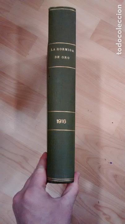 Coleccionismo de revistas y peri&oacute;dicos: 'La hormiga de oro'. 1916 (a&ntilde;o completo)