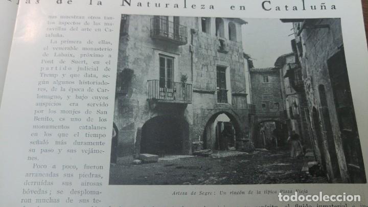Collezionismo di Riviste e Giornali: ARTESA DE SEGRA BELLPUIG LABAIX PONT SUERT CORONA VIRGEN DE LA ANTIGUA SEVILLA ARENYS MAR 1929