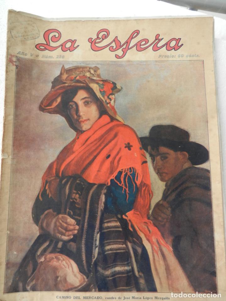 LA ESFERA REVISTA Nº 228 AÑO 1918. (Coleccionismo - Revistas y Periódicos Antiguos (hasta 1.939))