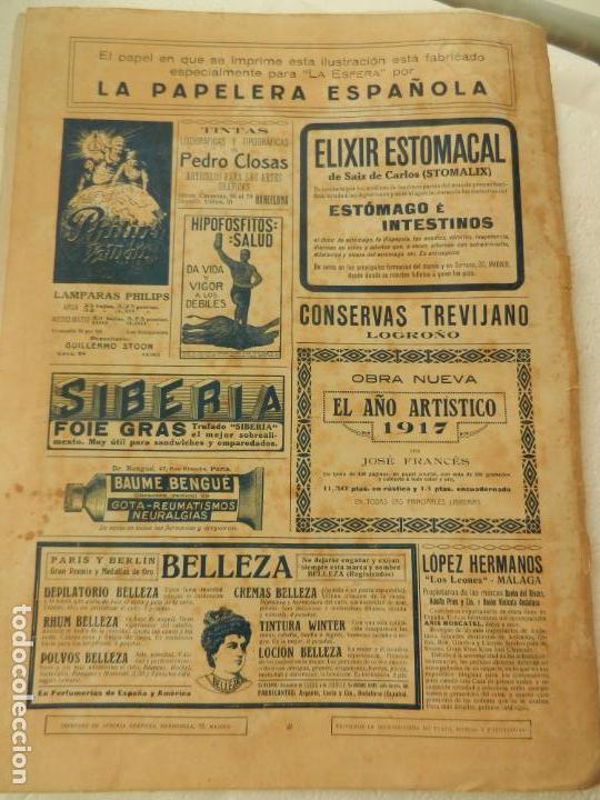 Coleccionismo de Revistas y Periódicos: LA ESFERA REVISTA Nº 228 AÑO 1918. - Foto 4 - 153132302