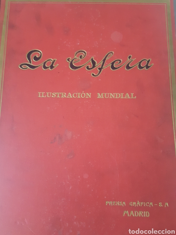 Coleccionismo de revistas y peri&oacute;dicos: REVISTA LA ESFERA ILUSTRACI&Oacute;N MUNDIAL 1916, N&Uacute;M. 105 A 130 ENERO JUNIO. PRECIOSA PUBLICIDAD