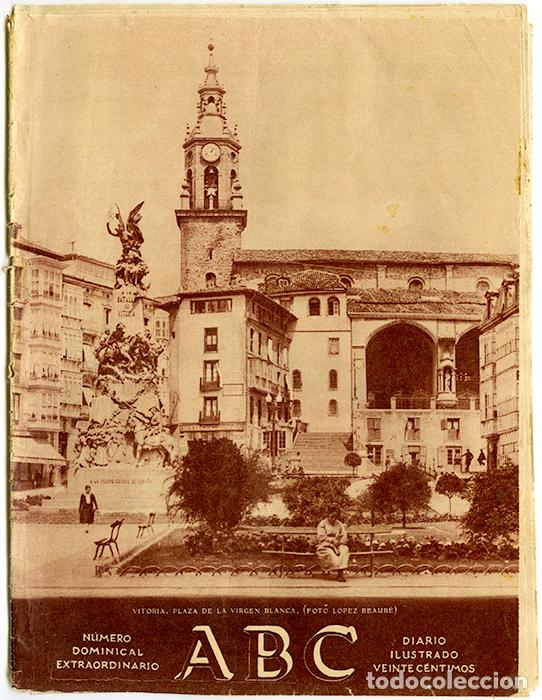 Coleccionismo de Revistas y Peri&oacute;dicos: ABC. N&uacute;mero dominical extraordinario. Vitoria. La Biblioteca infantil del Retiro. A&ntilde;o 1927