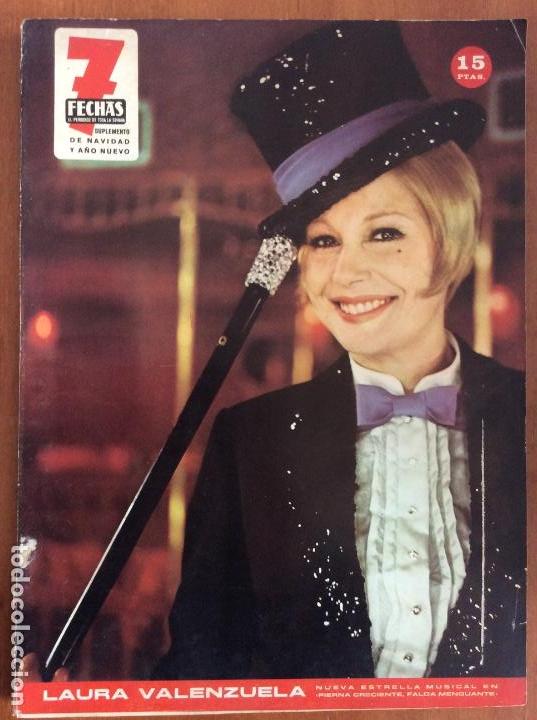 Coleccionismo de Revistas y Peri&oacute;dicos: REVISTA 7 FECHAS. EL PERI&Oacute;DICO DE TODA LA SEMANA. SUPLEMENTO DE NAVIDAD. DICIEMBRE 1970