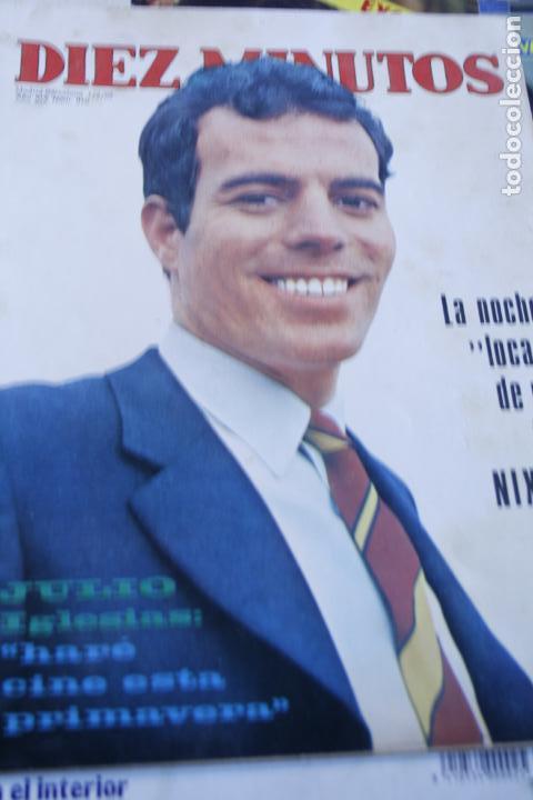 Colecionismo de Revistas e Jornais: MYLENE DEMONGEOT RICHARD NIXON MARIA CALLAS JULIO IGLESIAS THE CASUALS TWIGGY 1969