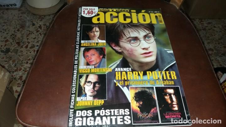 Coleccionismo de Revistas y Peri&oacute;dicos: Revista de cine y video ACCI&Oacute;N N&deg; 143 Barry Potter