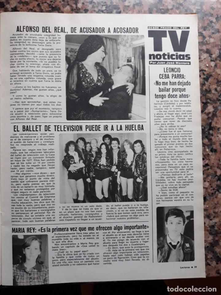 Coleccionismo de Revistas y Peri&oacute;dicos: TANIA DORIS ALFONSO DEL REAL LEONCIO CEBA PARRA MARIA REY EL BALLET DE TELEVISION ESPA&Ntilde;OLA