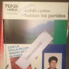 Coleccionismo de Revistas y Periódicos: PUNTO Y HORA 435 (MAYO 86): LA POLLA RECORDS, TERESA ALDAMIZ, THE KINKS, XABIER AMURIZA. Lote 153481662