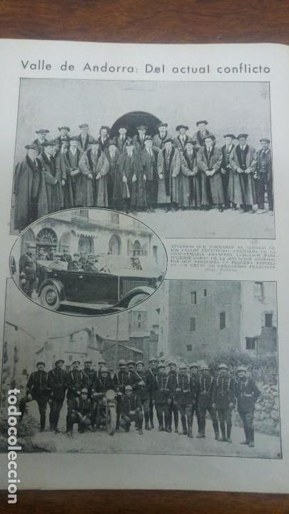 Collection Magazines and Newspapers: ANDORRA CATEDRAL PALMA MALLORCA ENTIERRO CAJERO CAFE ORO DEL RIN BARCELONA JUAN ZALDO A&Ntilde;O 1933