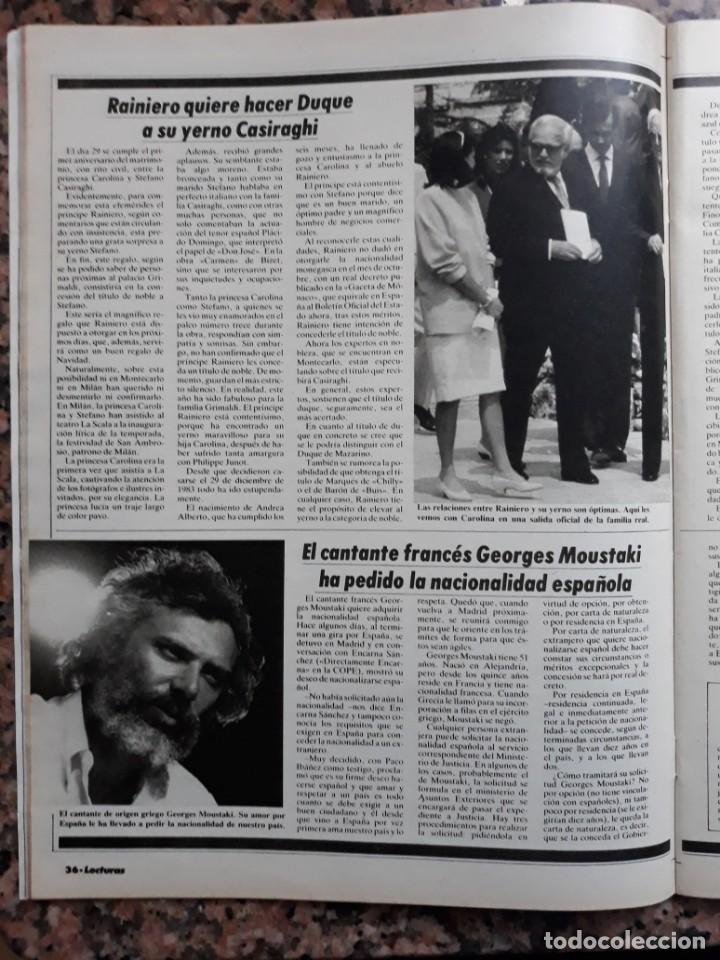 Colecionismo de Revistas e Jornais: GEORGES MOUSTAKI CAROLINA DE MONACO RAINIERO