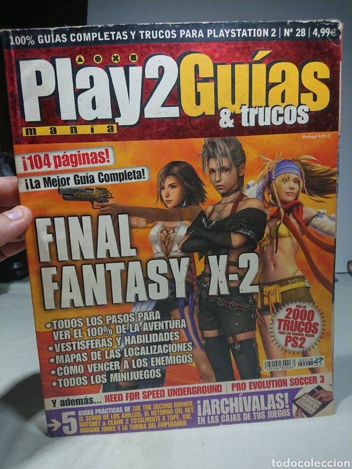 Coleccionismo de Revistas y Peri&oacute;dicos: Play2guias & Trucos, Play Man&iacute;a Gu&iacute;as N&deg;28 - Gu&iacute;a Completa Final Fantasy X-2