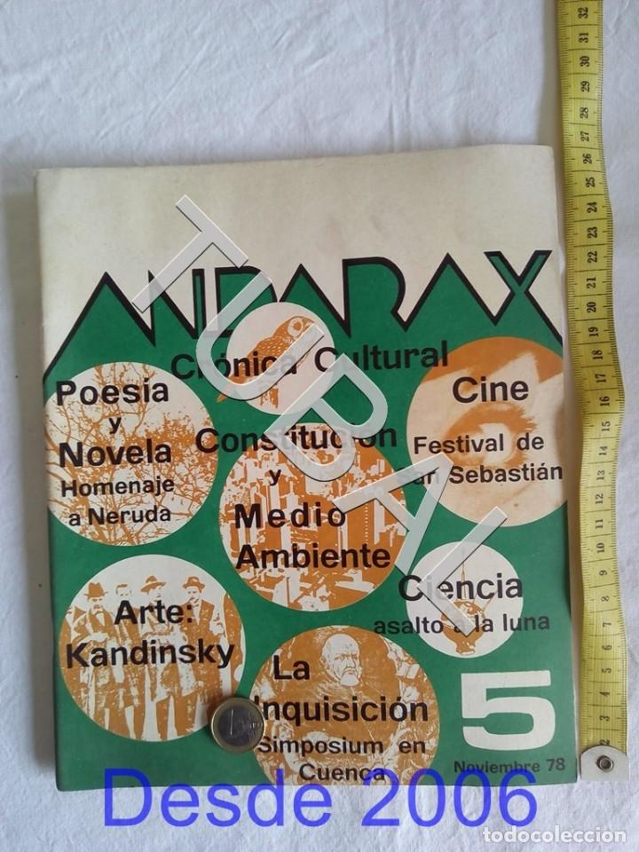 Coleccionismo de Revistas y Peri&oacute;dicos: TUBAL .1978 ANDARAX ARTES Y LETRAS 5 ALMERIA POESIA ANDALUZA REVISTA PABLO NERUDA