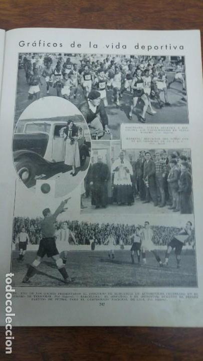 Collezionismo di Riviste e Giornali: MANRESA NUEVO CAMPO DEPORTES SITGES AUTODROMO TERRAMAR ESPA&Ntilde;OL-DONOSTIA VUELTA ATLETICA A&Ntilde;O 1933