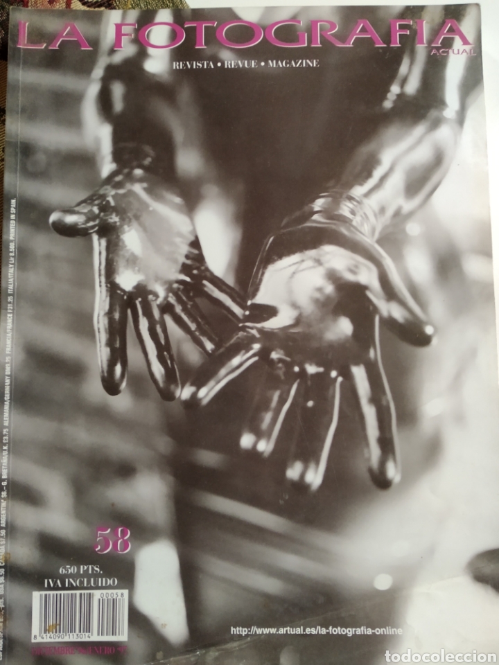 Colecionismo de Revistas e Jornais: Revista Fotografia actual n. 58