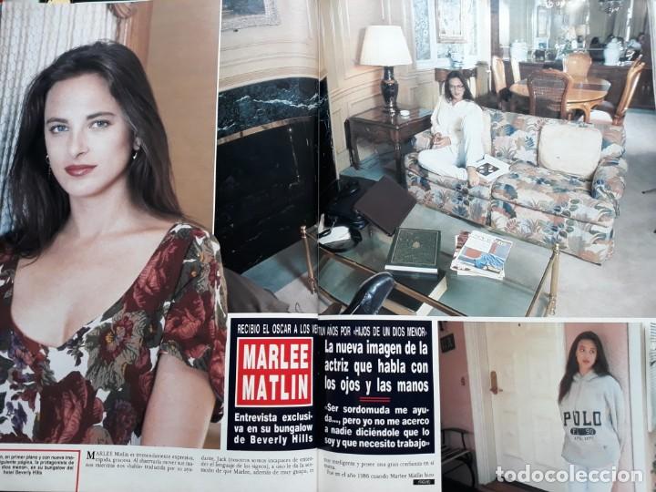 Coleccionismo de Revistas y Peri&oacute;dicos: marlee matlin