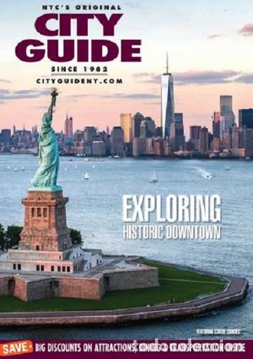 Coleccionismo de revistas y peri&oacute;dicos: NYCs Original City Guide. Enero 2019. Cultura y espect&aacute;culos Nueva York. En ingl&eacute;s.