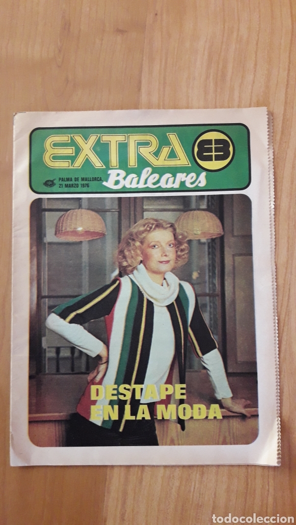 Collezionismo di Riviste e Giornali: Suplemento EXTRA BALEARES. DESTAPE EN LA MODA. 1976