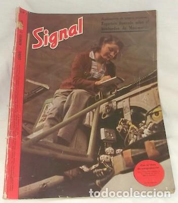 Coleccionismo de revistas y peri&oacute;dicos: REVISTA SIGNAL N&ordm; 7, DE 1944