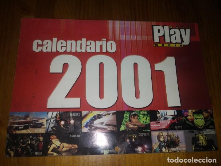 Coleccionismo de Revistas y Peri&oacute;dicos: Calendario a&ntilde;o 2001 de PLAY station playstation